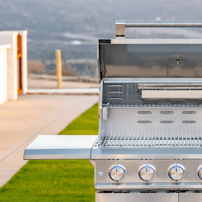 Parrilla de gas Kirkland Signature.