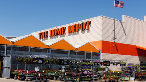 Fachada de The Home Depot.