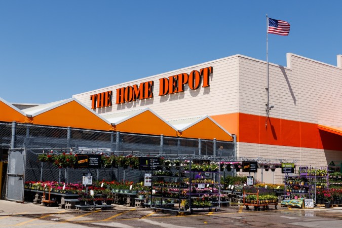 Fachada de The Home Depot.