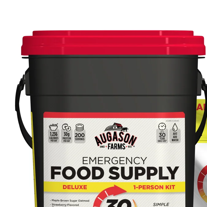 Kit de comidas de emergencia Augason Farms.