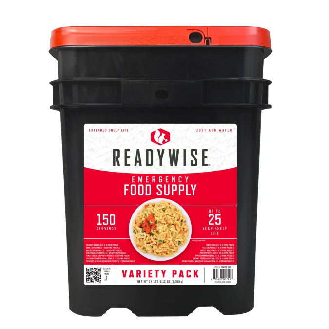 Kit de comidas de emergencia Readywise.