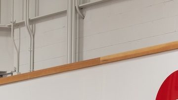 Membresía mayorista de Costco y mostrador de servicio al cliente dentro de una tienda.