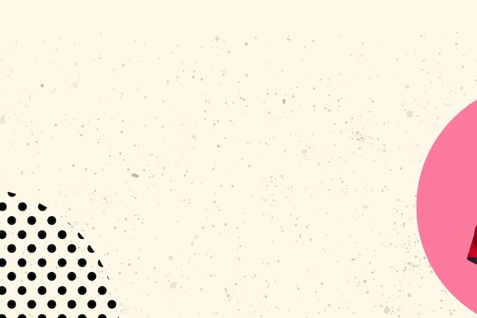 Collage de fotografía moderna de una hermosa y divertida clienta que realiza un pedido en una tienda en línea aislada sobre un fondo de dibujo.