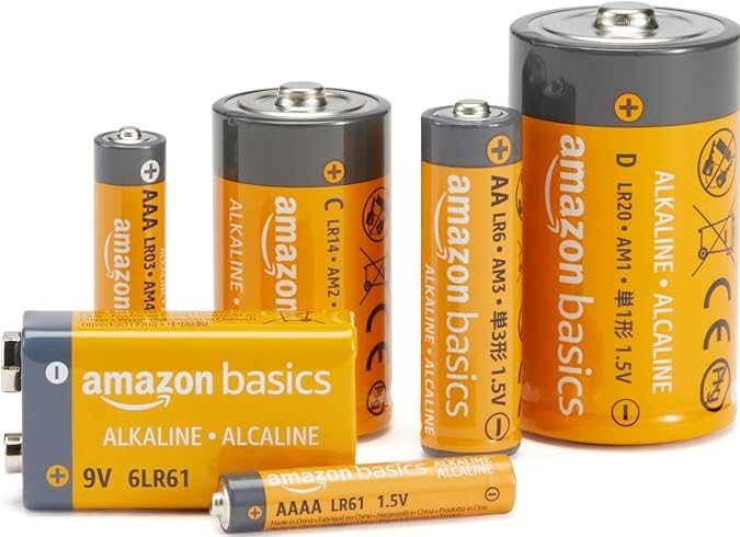Amazon Basics - pilas alcalinas.