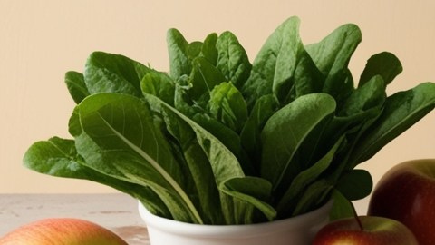 Imagen realista de cupones de alimentos rodeados por comida saludable.
