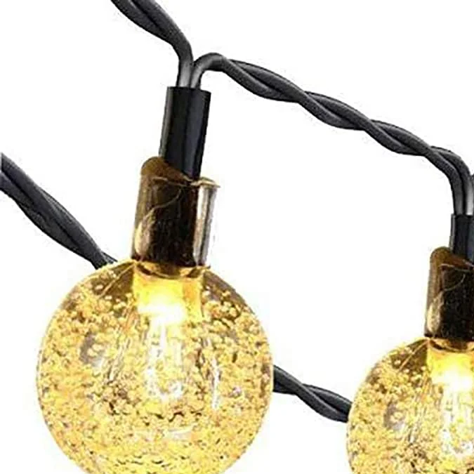 Cadena de luces solares para exterior Toodour.