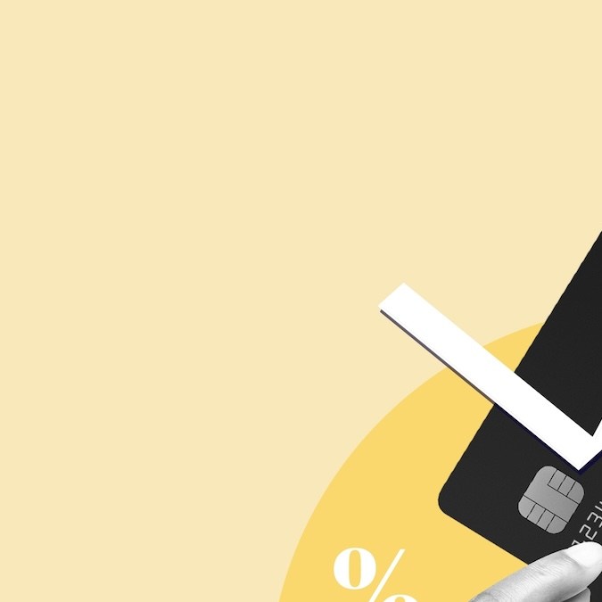 Collage representa el pago de la tarjeta de crédito.