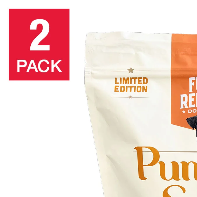 Papas fritas con sabor a calabaza para perros de Furry Republic.