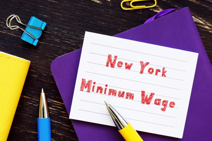 Salario mínimo en Nueva York