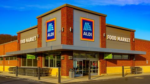 Una tienda de comestibles Aldi en el condado de Lancaster.