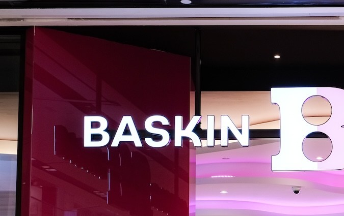 El escaparate de “BASKIN ROBBINS” ubicado en el centro comercial Tun Razak Exchange (TRX).