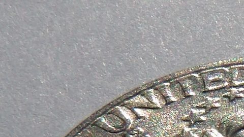 Anverso y reverso del cuarto de dólar del Bicentenario de 1976.