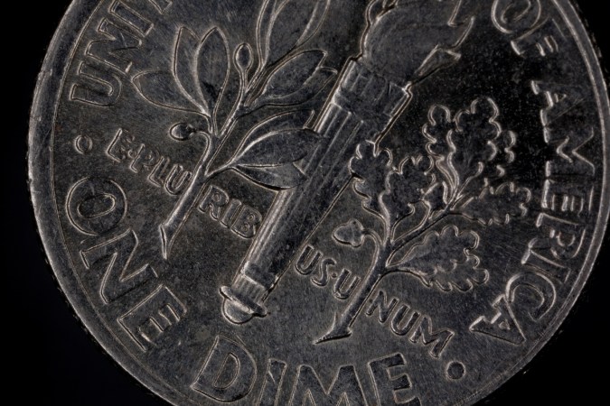 Moneda de diez centavos de EE.UU.