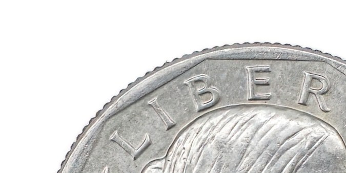 Dólar Susan B. Anthony de 1979, anverso y reverso.