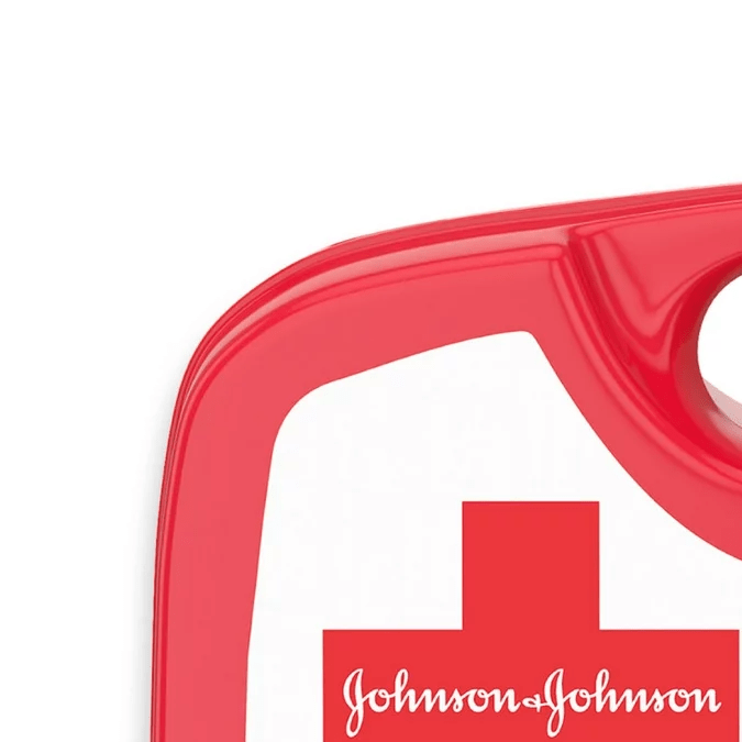 Botiquín de primeros auxilios Johnson & Johnson.