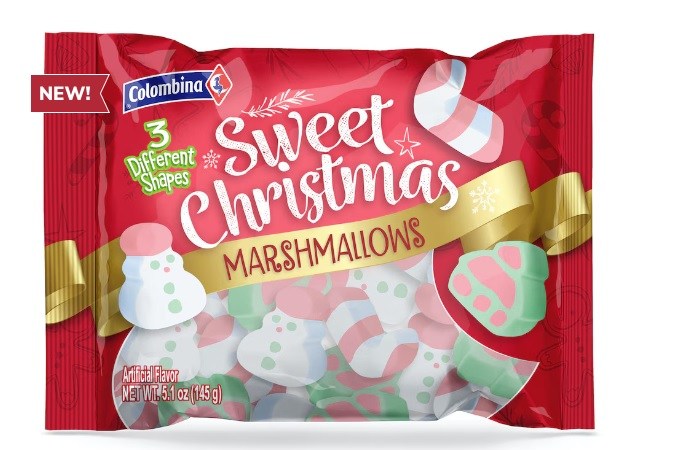 Malvaviscos de muñeco de nieve