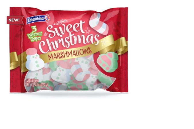 Malvaviscos de muñeco de nieve