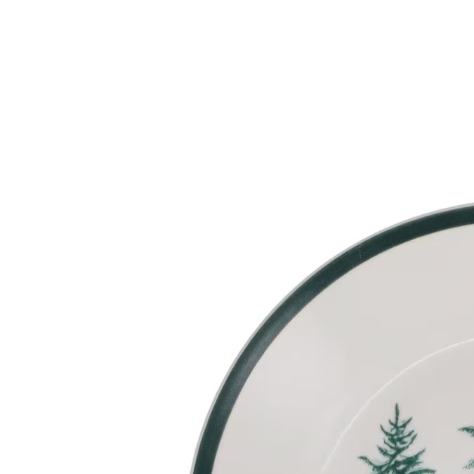 Platos auxiliares de cerámica.