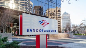 Oficina de Bank of America en St. Louis, Missouri, EE.UU.