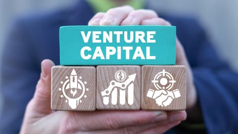 Concepto de negocio de financiación de capital riesgo.
