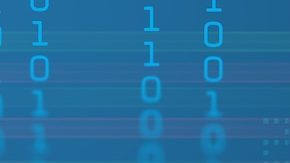 Silueta de cabeza humana con fondo de banner de concepto de negocio de gráfico de acciones o divisas.