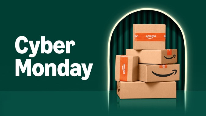 Anuncio de ofertas de Cyber Monday 2024 en Amazon.