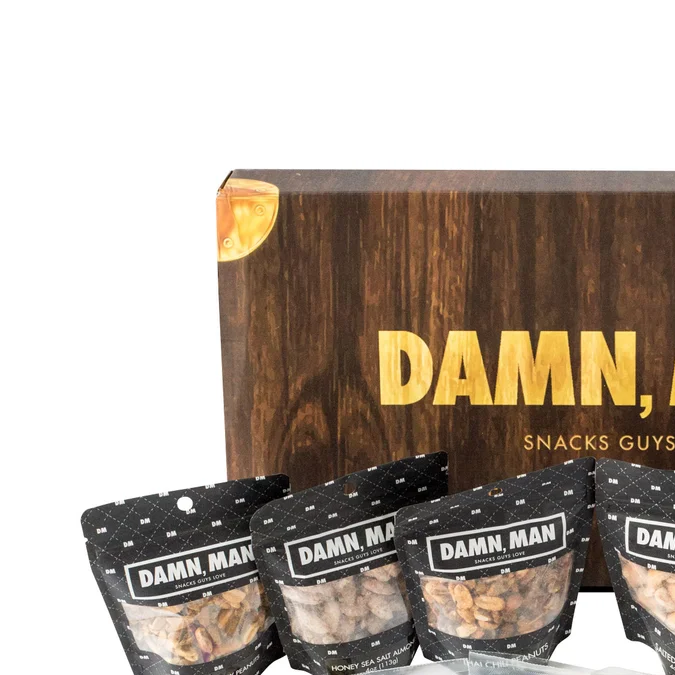 Colección de refrigerios de lujo Damn, Man Executive.