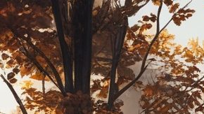 Escena de banco y oficina de correos cerrados por Thanksgiving.