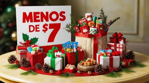 Walmart tiene opciones económicas para los regalos que van en las medias de Navidad.