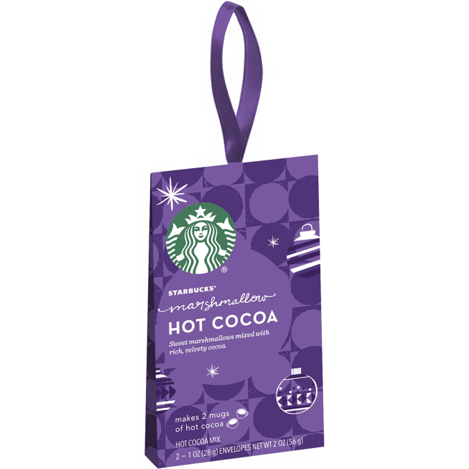 Starbucks Marshmallow Hot Chocolate Ornament.