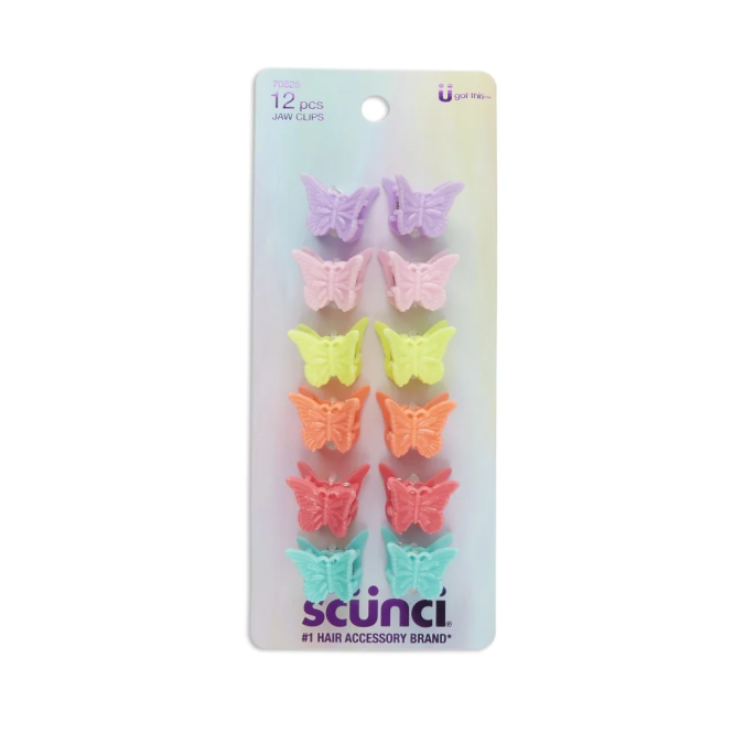 Pinzas de mariposa en miniatura Scunci Kids.