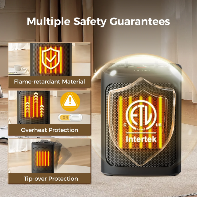 Calentador de ambiente Auseo.