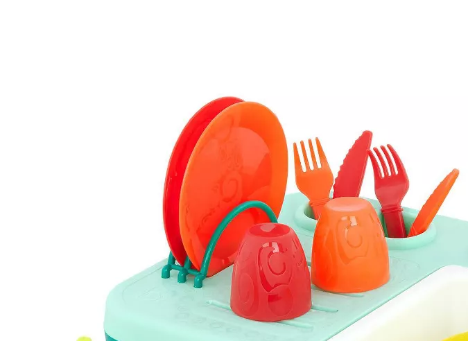 Fregadero de agua corriente de B. toys.