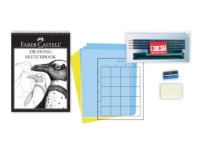Kit de dibujo y bocetos Do Art de Faber-Castell.