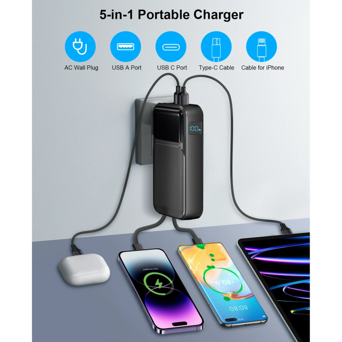 Batería portátil 38800mAh Yelomin.