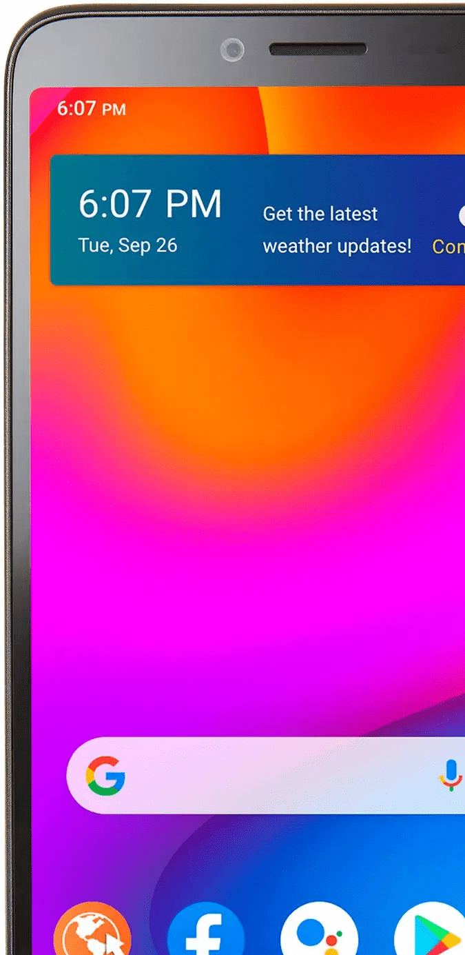 Teléfono TCL ION V T607DL.