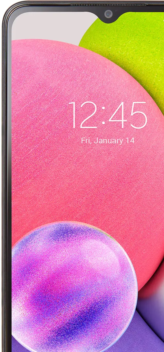 Teléfono Samsung Galaxy A03s.