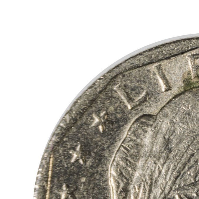 Las monedas de $1 dólar de 1980 están compuestas de 75% cobre y 25% níquel sobre un centro de cobre puro.