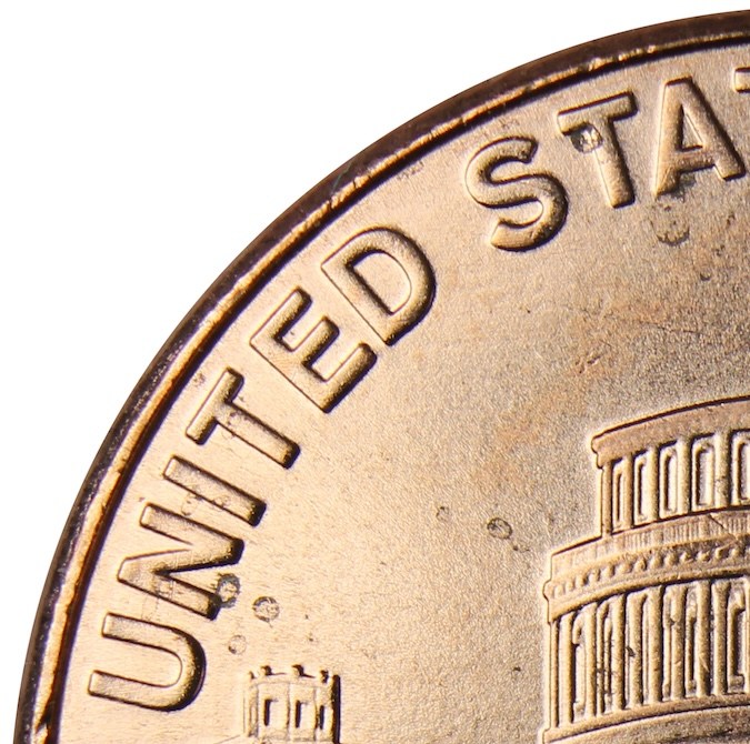 Las monedas de un centavo de 2009 de edición especial están compuestos de zinc revestido de cobre.