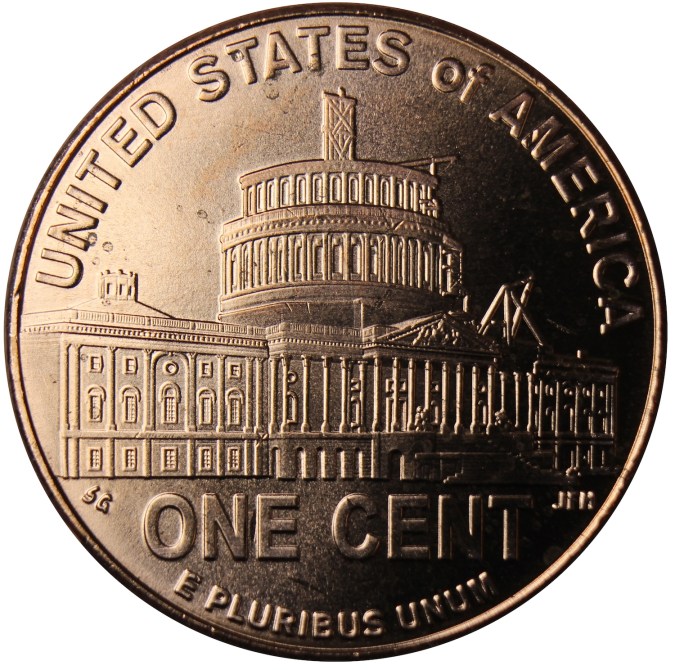 Las monedas de un centavo de 2009 de edición especial están compuestos de zinc revestido de cobre.