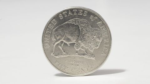 Algunas monedas de 5 centavos del 2005 con la imagen de un bisonte pueden valer cientos de dólares.