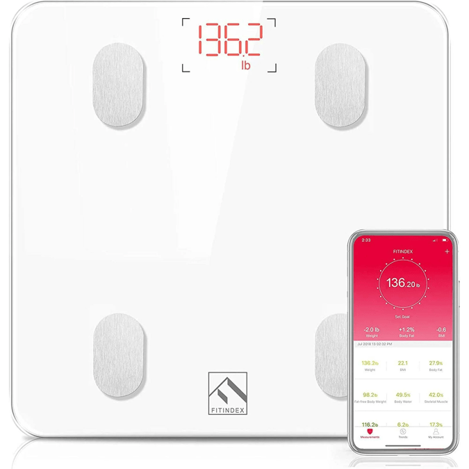 Báscula de grasa corporal FITINDEX.