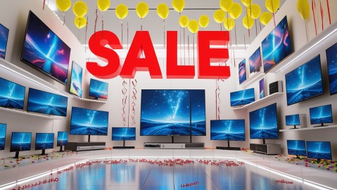 Algunas minoristas tienen grandes en ahorros en televisores para ver el Super Bowl LIX.