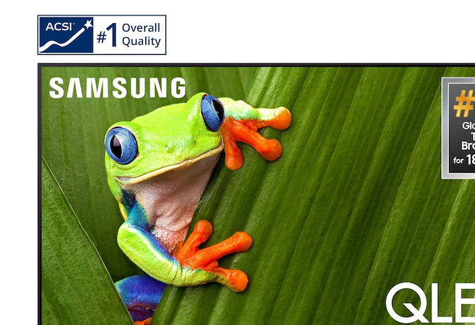 Televisor Samsung 55" Class QLED 4K.