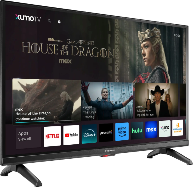 Televisor inteligente Xumo Pioneer.
