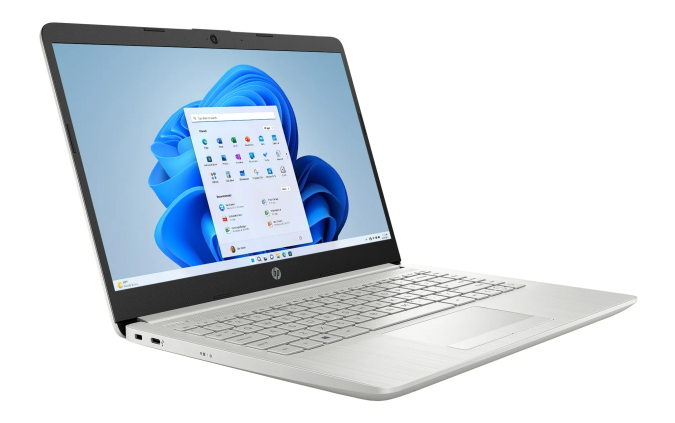 Computadora portátil HP de 14 pulgadas.