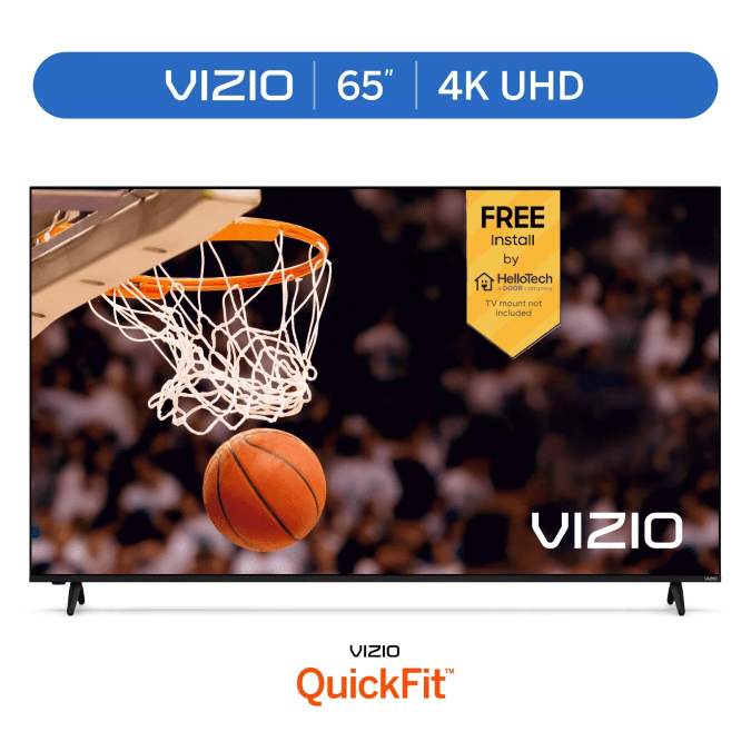 Televisor inteligente LED HDR UHD 4K de 65" de VIZIO.