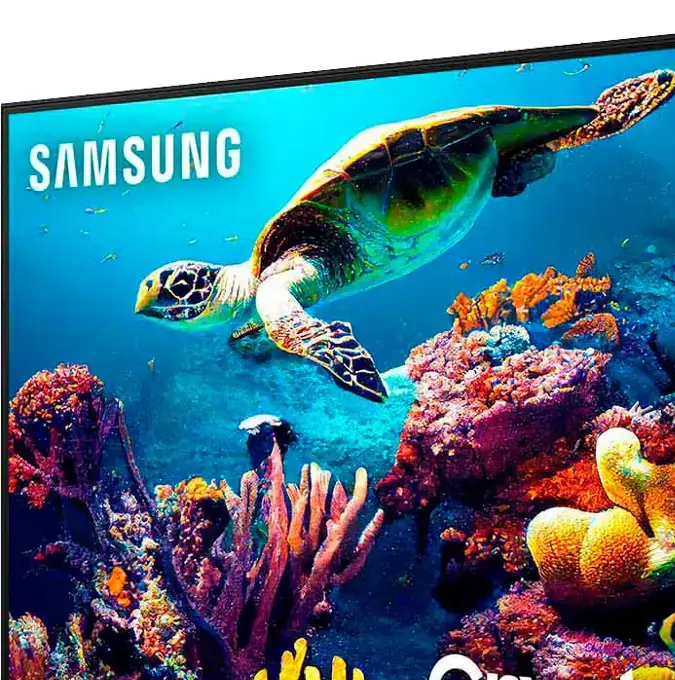 Smart TV Tizen Crystal de Samsung.