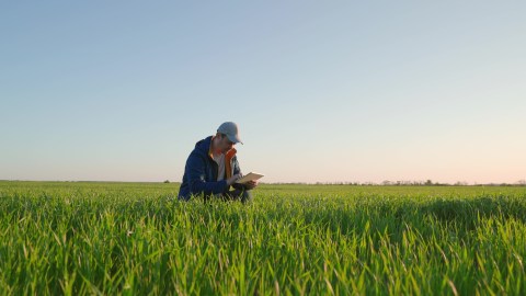 Agricultor en Estados Unidos