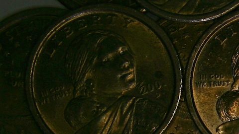 La moneda de dólar Sacagawea es un ejemplar de colección popular que tuvo cierta circulación a principios del milenio.